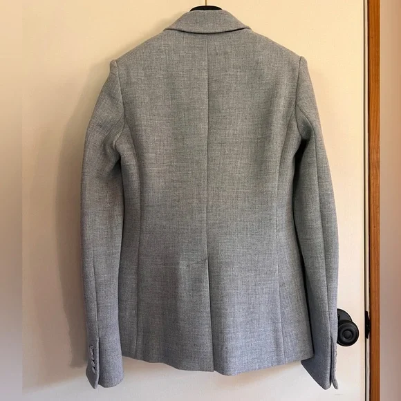 Veronica Beard Daytona Double-Breast Dickey Jacket, light grey gray - Picture 3 of 12